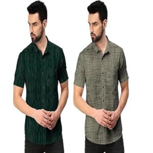 Men's Fit Half Sleeve Casual Shirt