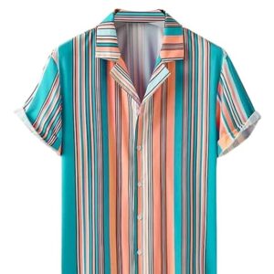Men's Slim Fit Printed Shirt