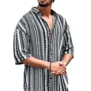 Men's Casual Striped Shirt