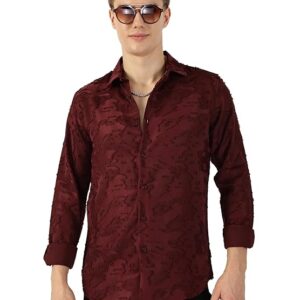 Men's  Polyester-Blend Shirt
