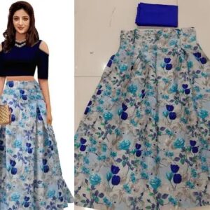 Women's Printed Lehengas Set