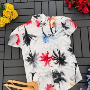 Formal White Design Shirt