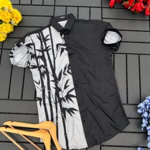 Elegant Print Shirt