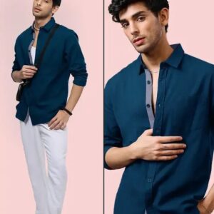 Men's Solid Men's Shirt
