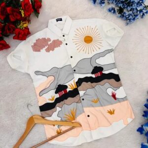 Casual Printed Men's Shirt