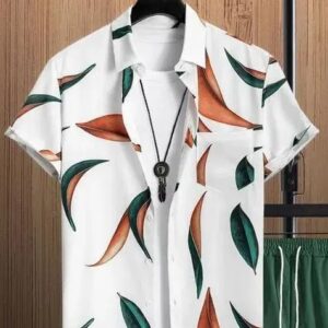 White Sleeves Men's Shirt