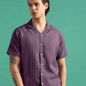 Classy Brown Color Men's Shirt