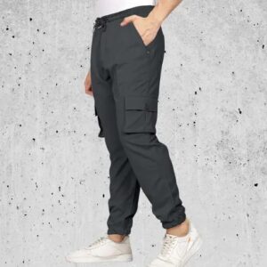 Dark Grey Color Cargo Pant