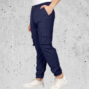 Navy Blue Color Cargo Pant