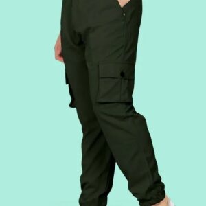 Men's Green Cargo Trousers