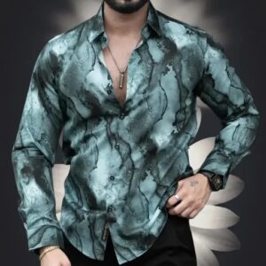Fabric Print Men's Shirt