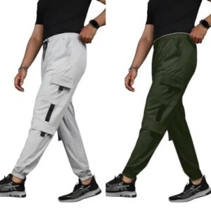 Light grey & Olive Color Cargo