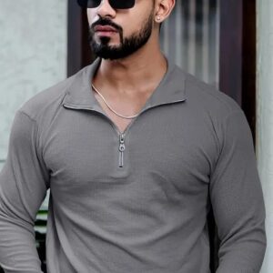 Full Sleeve Textured T-shirt