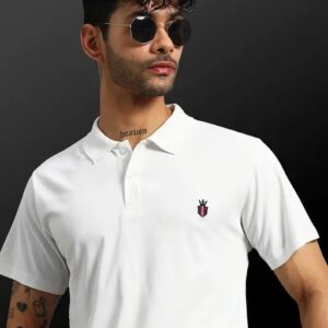 White Polo T-shirt
