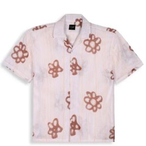 Collar Short Men's Shirt