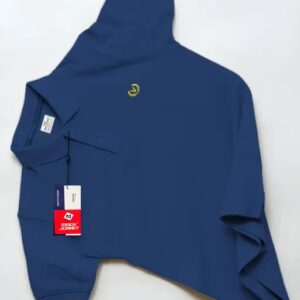 Cotton Navy Blue Polo T Shirt