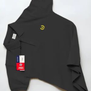 Cotton Black Polo T Shirt