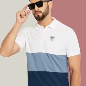 Multi color Men's Polo T-shirt