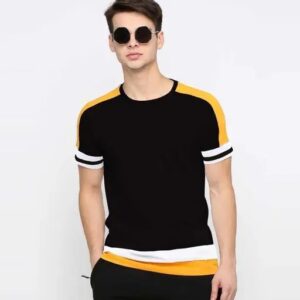 Multicolor Cotton Blend T-Shirt
